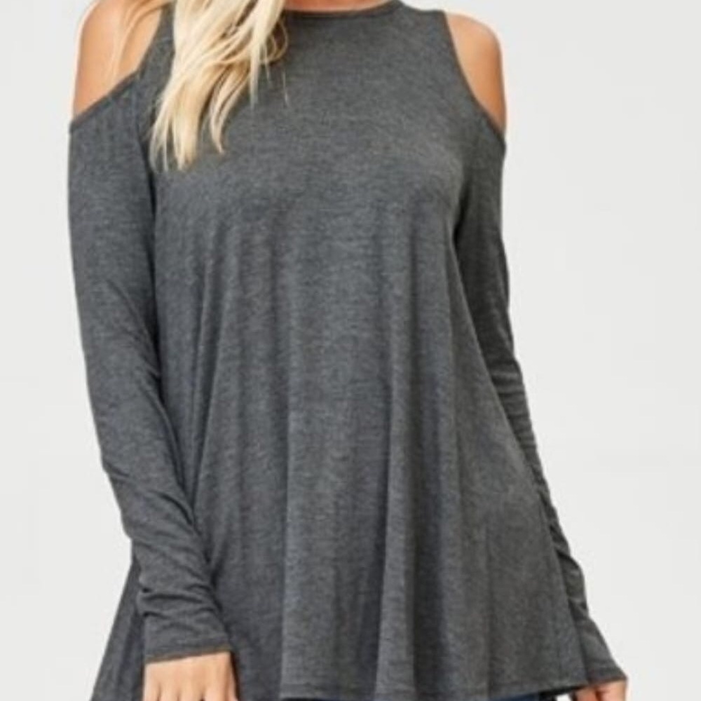 Cold shoulder top